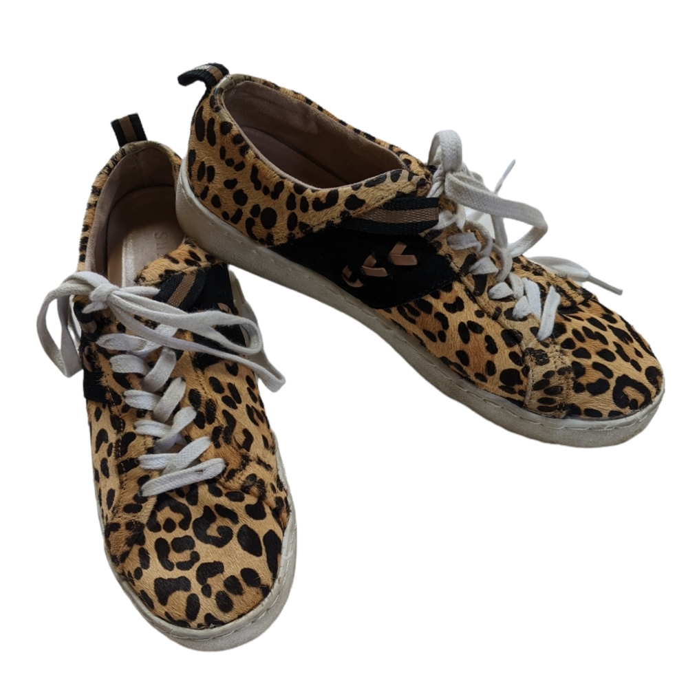 Jack Rogers, leopard sneakers. Sz 7